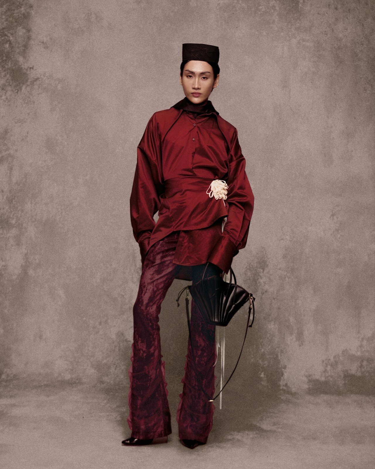 Chợ Lớn Denim Flared Pants