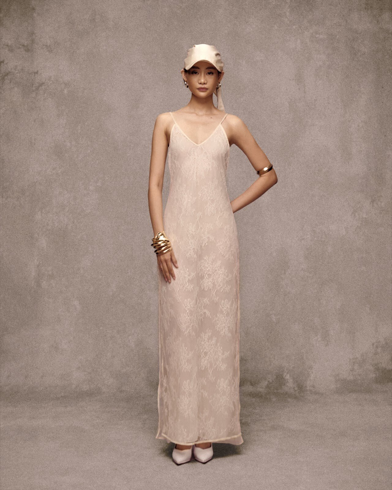 Ba Son Lace Slip Dress