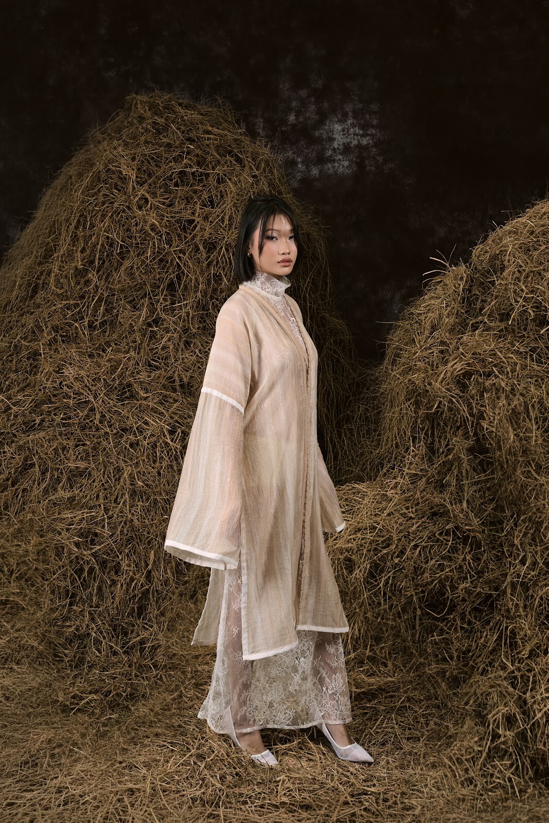 GIÁP HẠT SILK ROBE