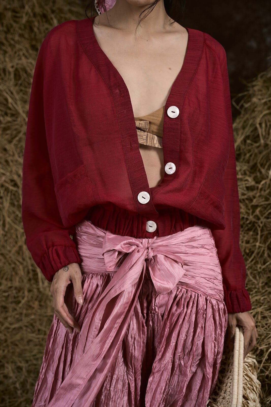 LOM KHOM VOILE CARDIGAN
