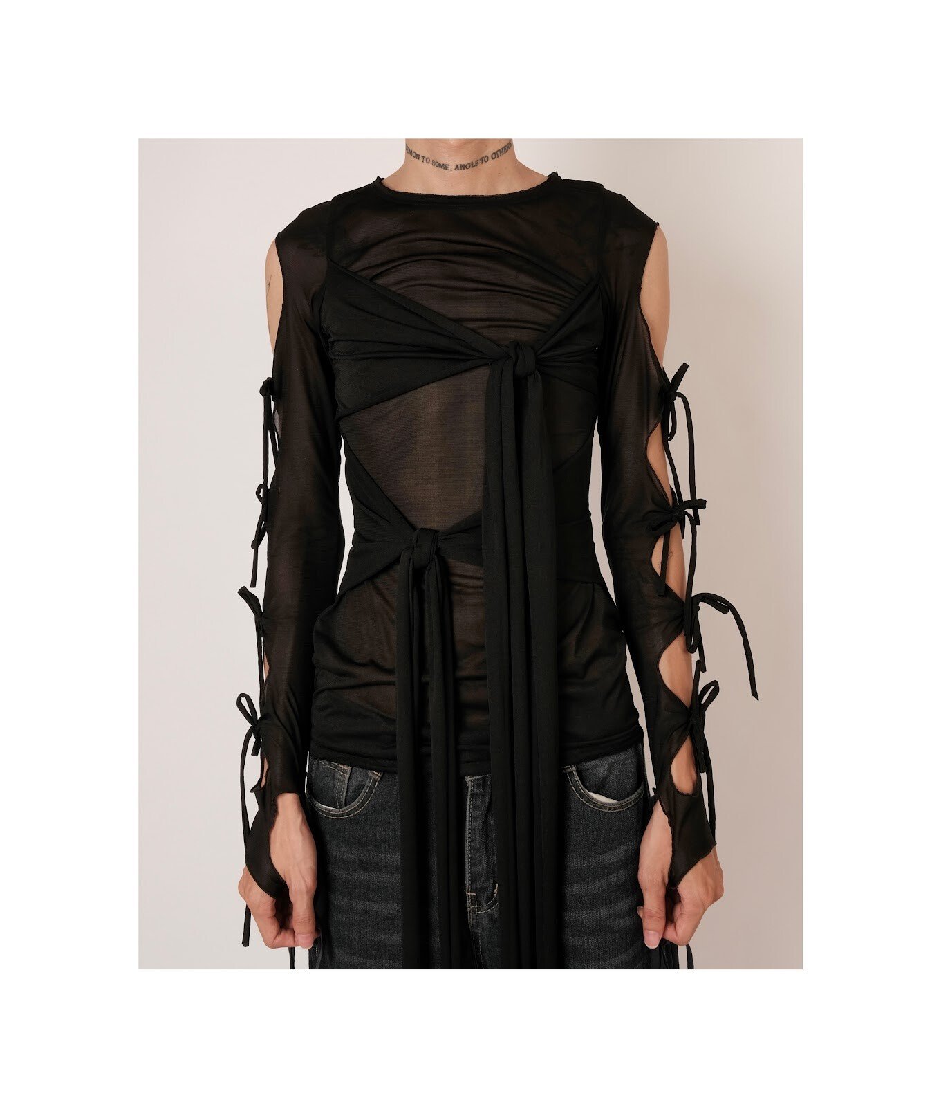 Mo Ba Sheer Shirt